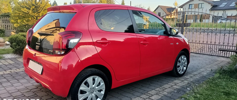 Peugeot 108 cena 31990 przebieg: 25800, rok produkcji 2018 z Krajenka małe 407